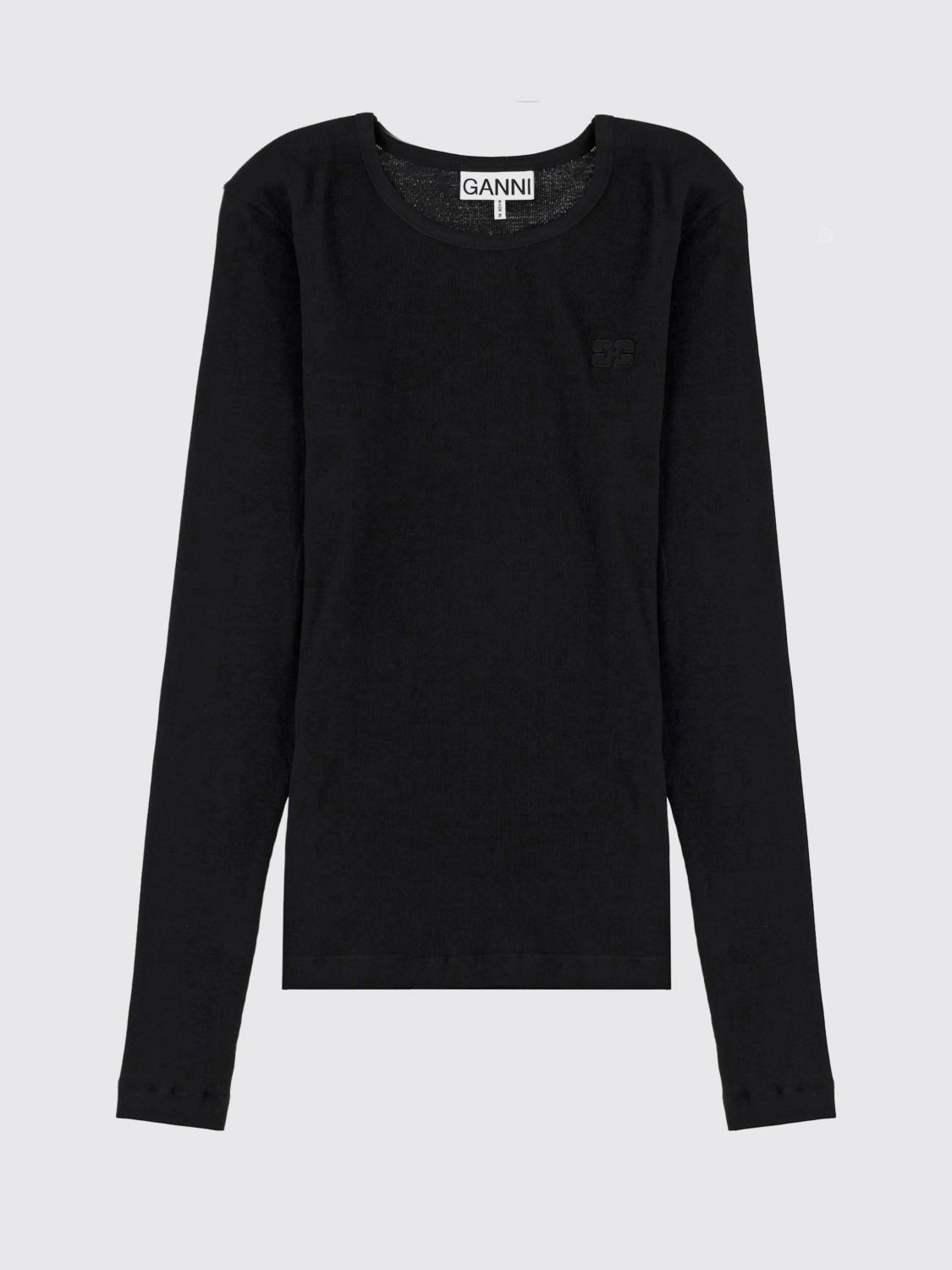 [GANNI] T-shirts Long Sleeve SS26 A1050173 252