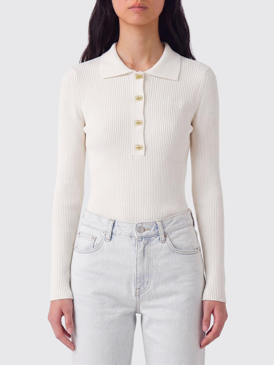[GANNI] T-shirts Long Sleeve SS26 A1070085 135