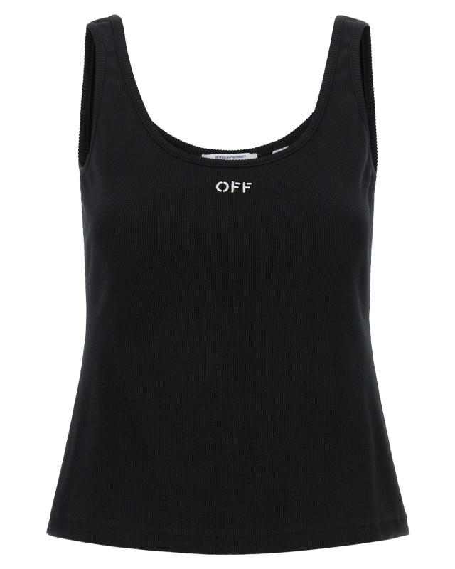 [Off-White] Tank top FW26 2FA00672TW003W003