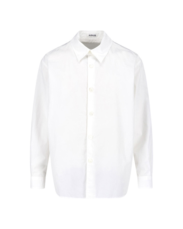 [AURALEE] Shirts Long Sleeve FW26 A26SS01SWWHITE