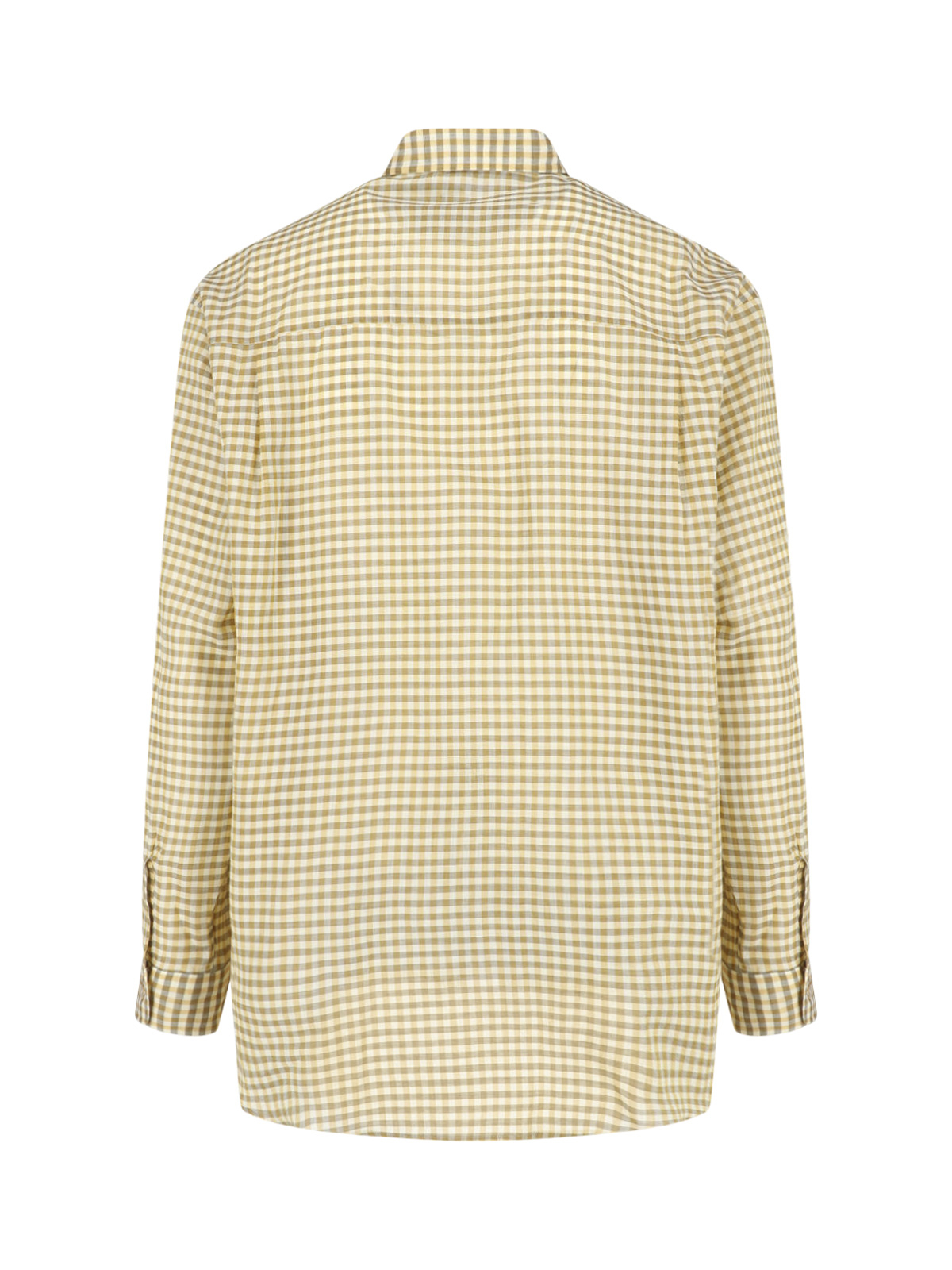 [AURALEE] Shirts Long Sleeve FW26 A26SS01GCMUSTARD GINGHAM CHECK