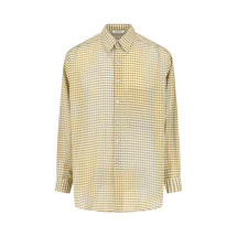 [AURALEE] Shirts Long Sleeve FW26 A26SS01GCMUSTARD GINGHAM CHECK