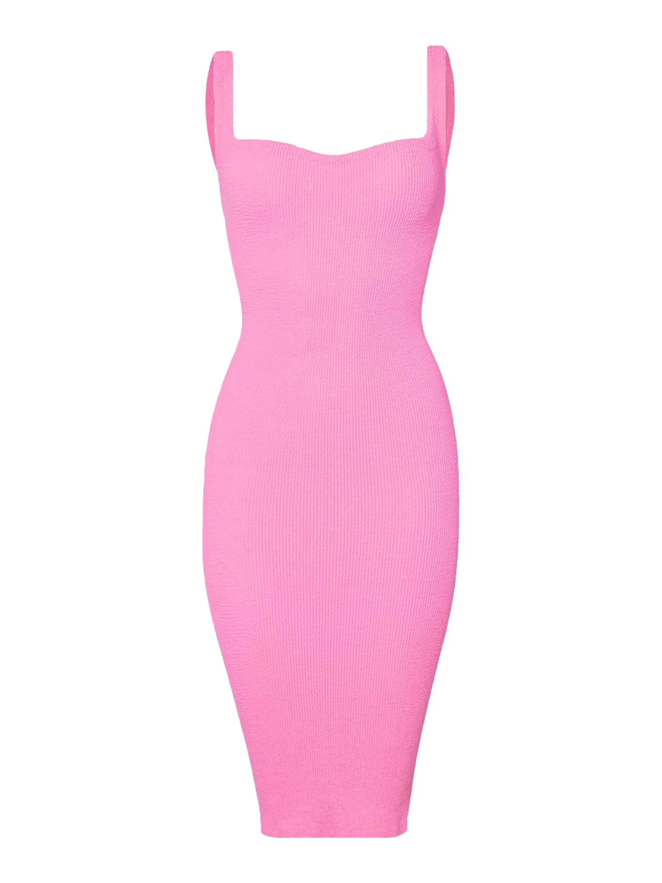 [Hunza G] Sleeveless dress FW26 DTANKCRBUBBLEGUM
