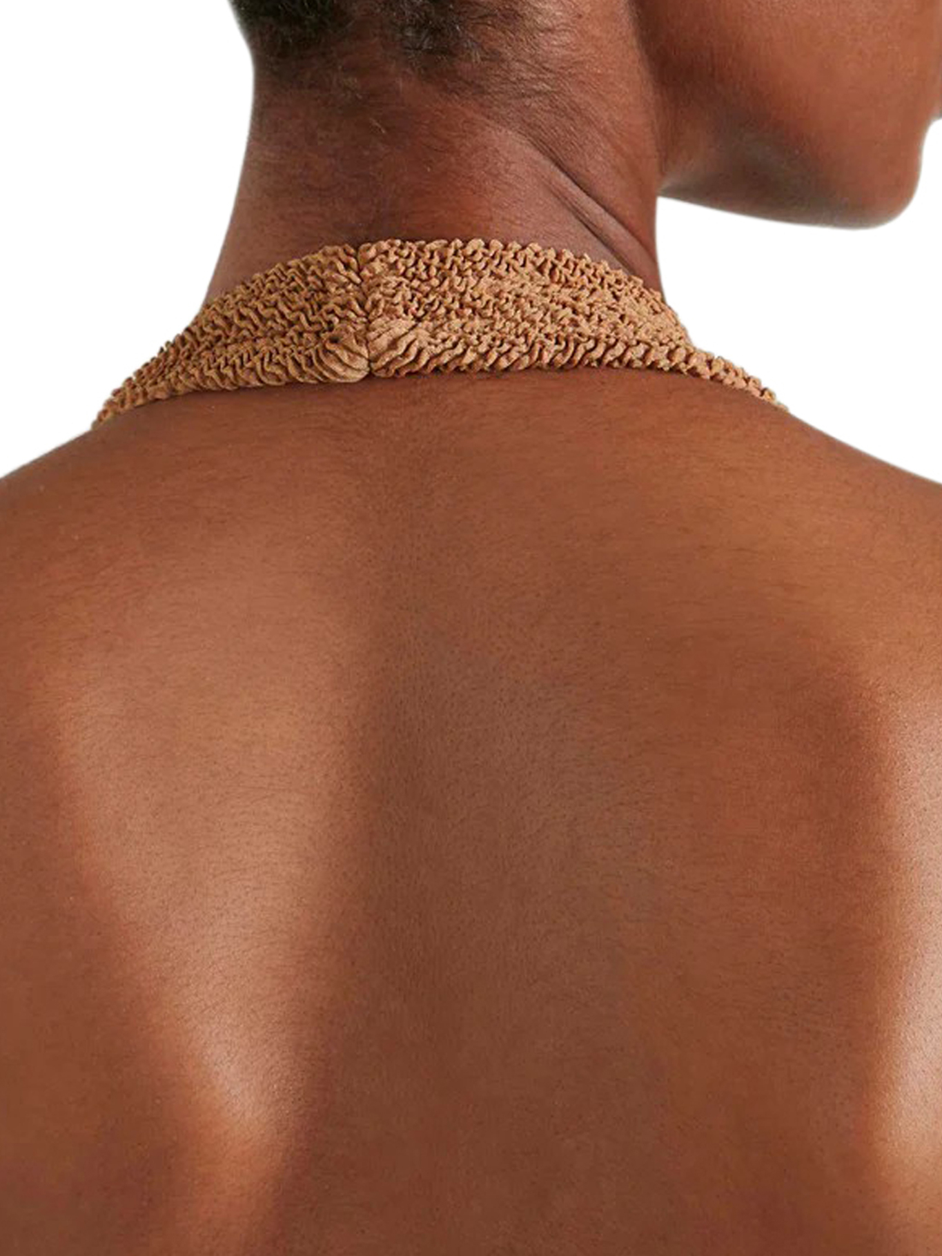 [Hunza G] Monokini FW26 SSANDYCRMETALLIC COCOA