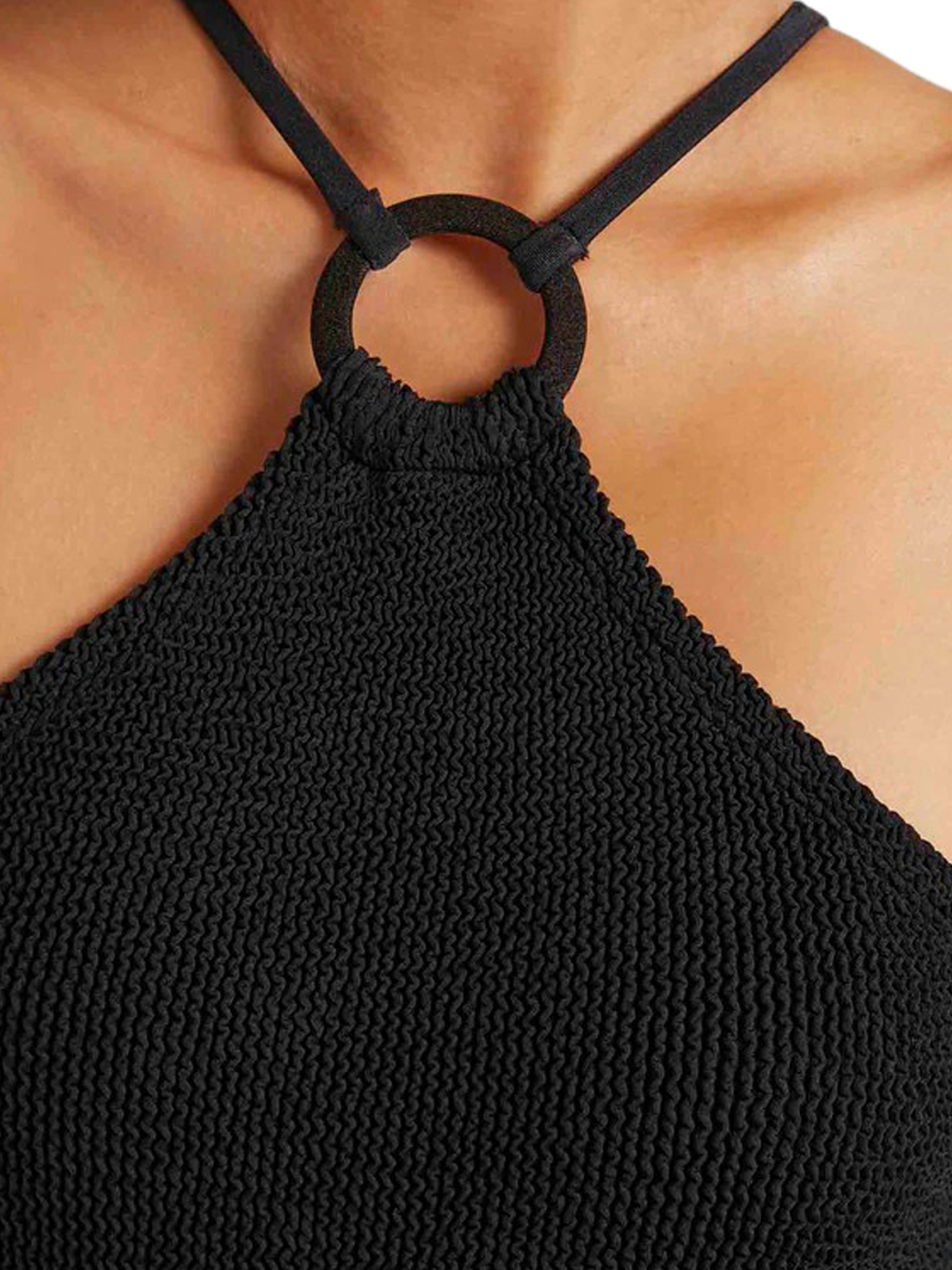 [Hunza G] Monokini FW26 SJASMINETXBLACK