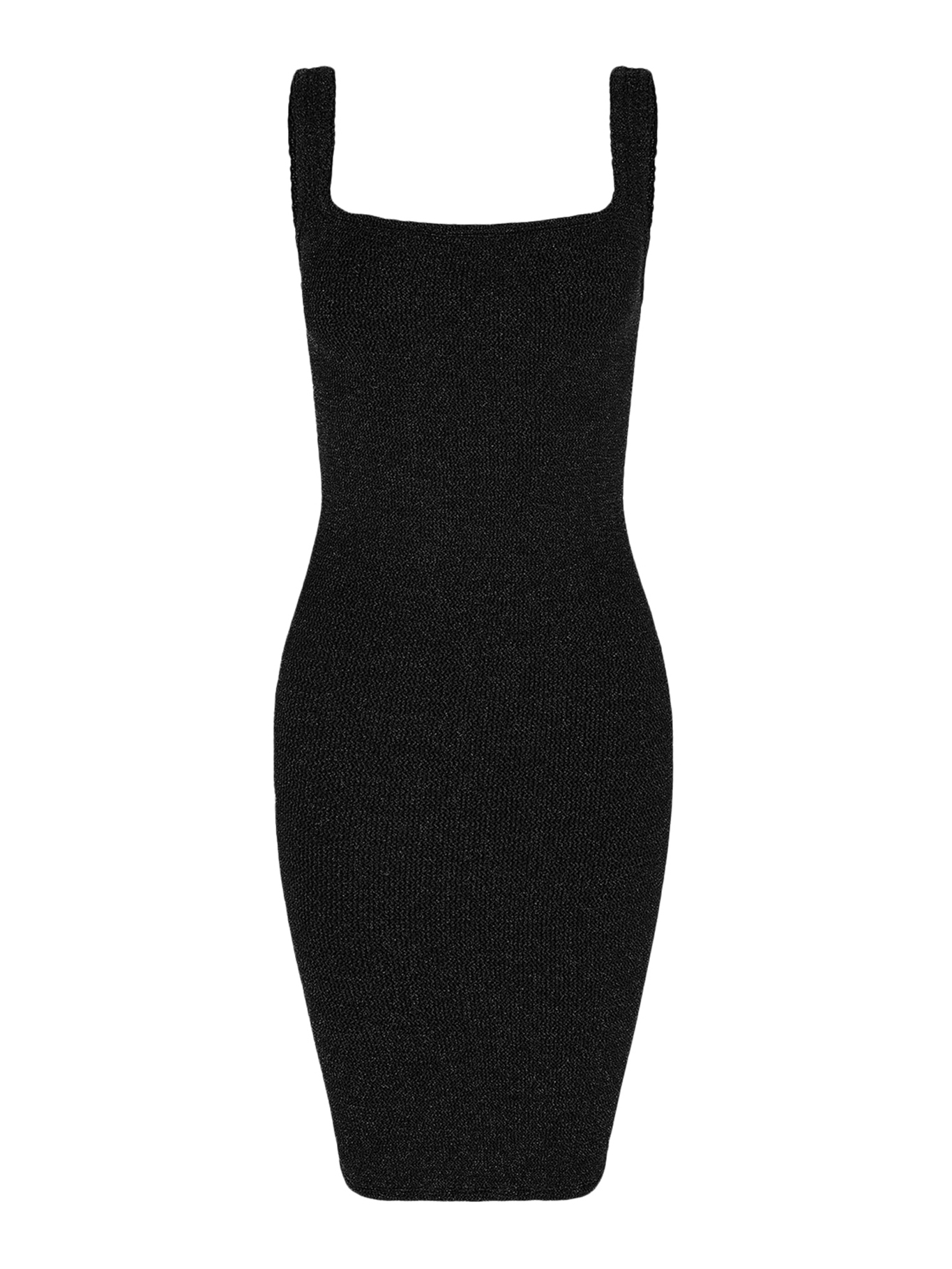 [Hunza G] Sleeveless dress FW26 DTANKCRBLACK