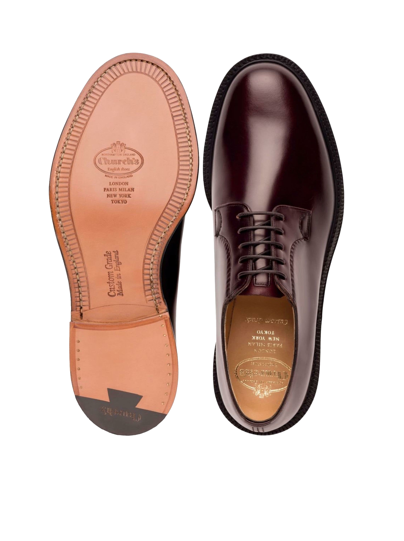 [CHURCH`S] Dress Shoes FW26 EEB001FG000009XVF0ADY BURGUNDY