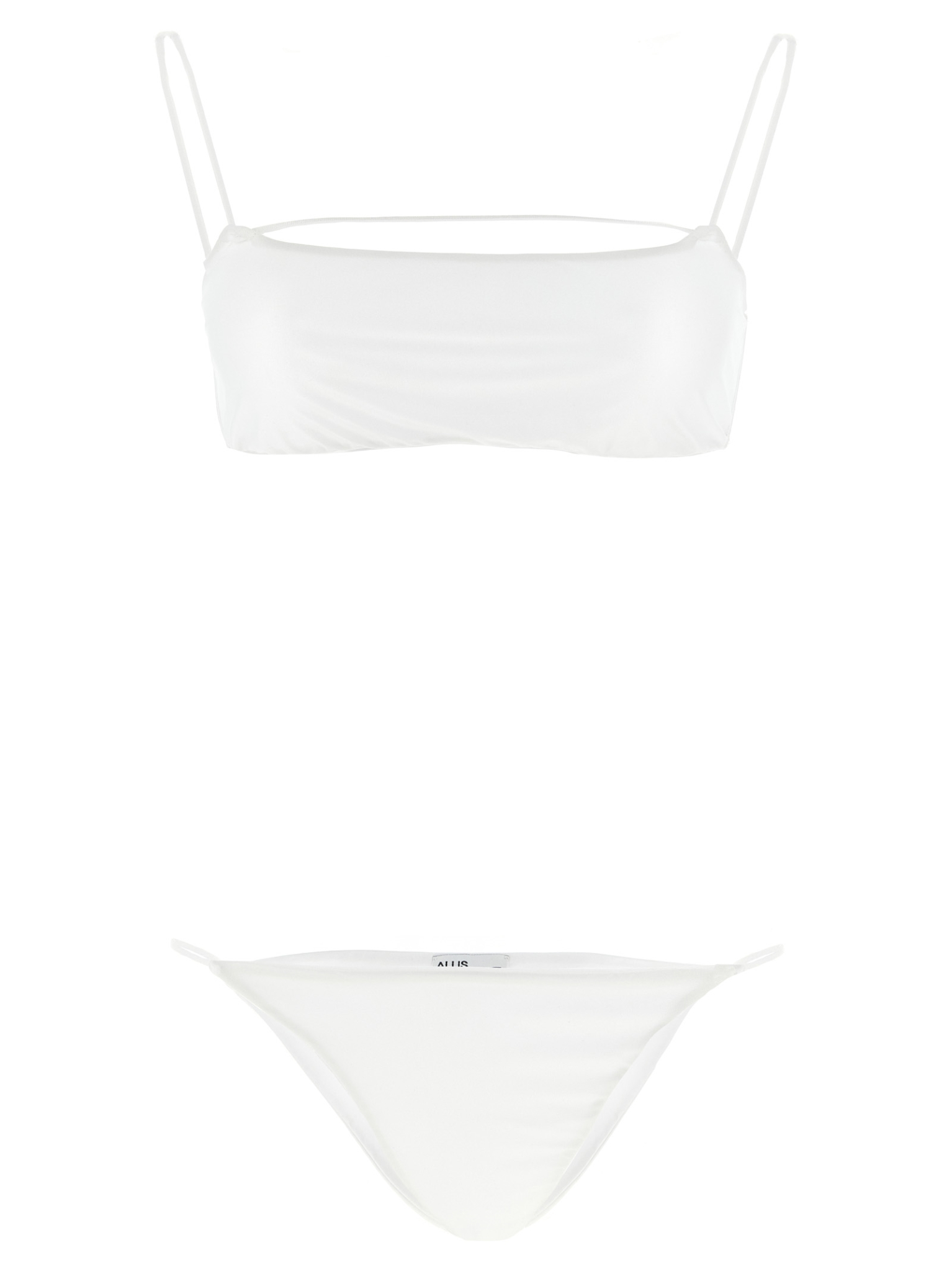 [ALLIS] Bikini SS26 SPORTYLINEWHITE01