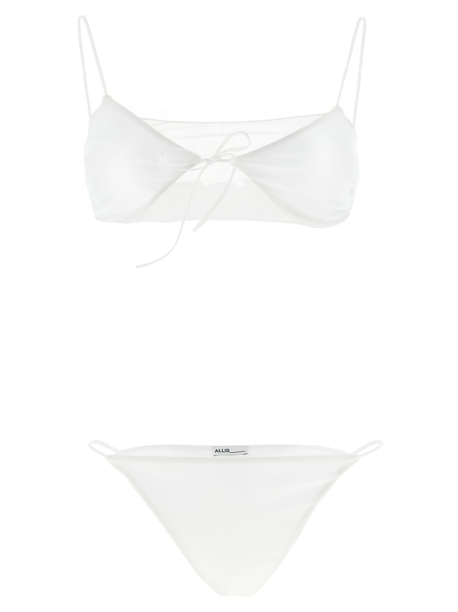 [ALLIS] Bikini SS26 SPORTYMESHWHITE01
