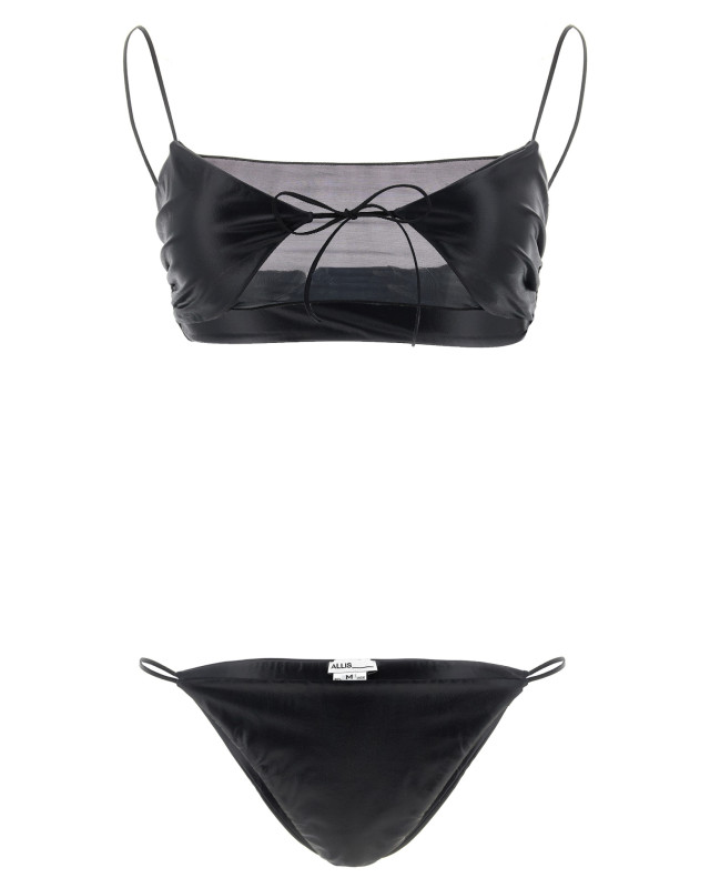 [ALLIS] Bikini SS26 SPORTYMESHBLACK00