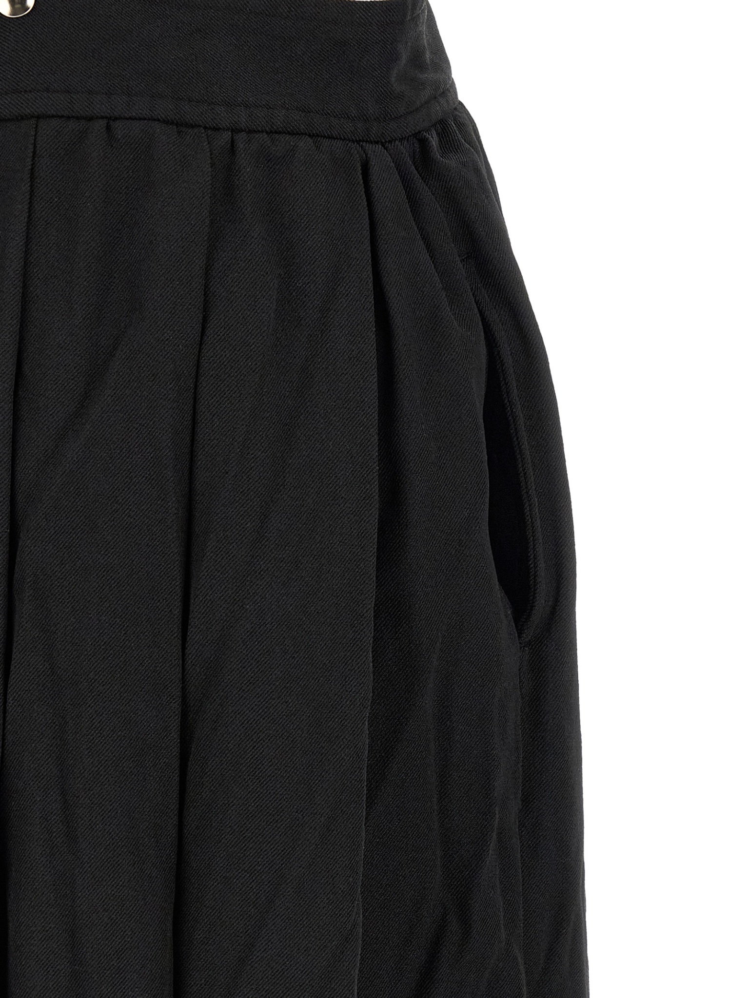 [COMME DES GARCONS BLACK] Long skirt SS26 1QS0021