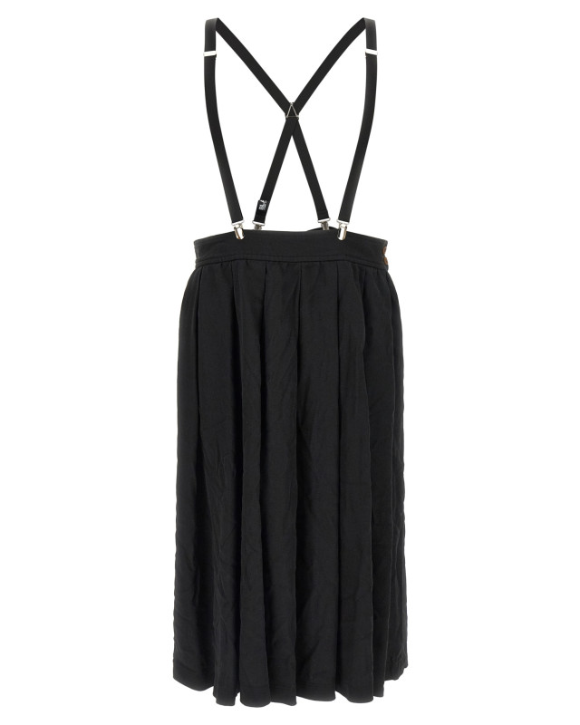 [COMME DES GARCONS BLACK] Long skirt SS26 1QS0021