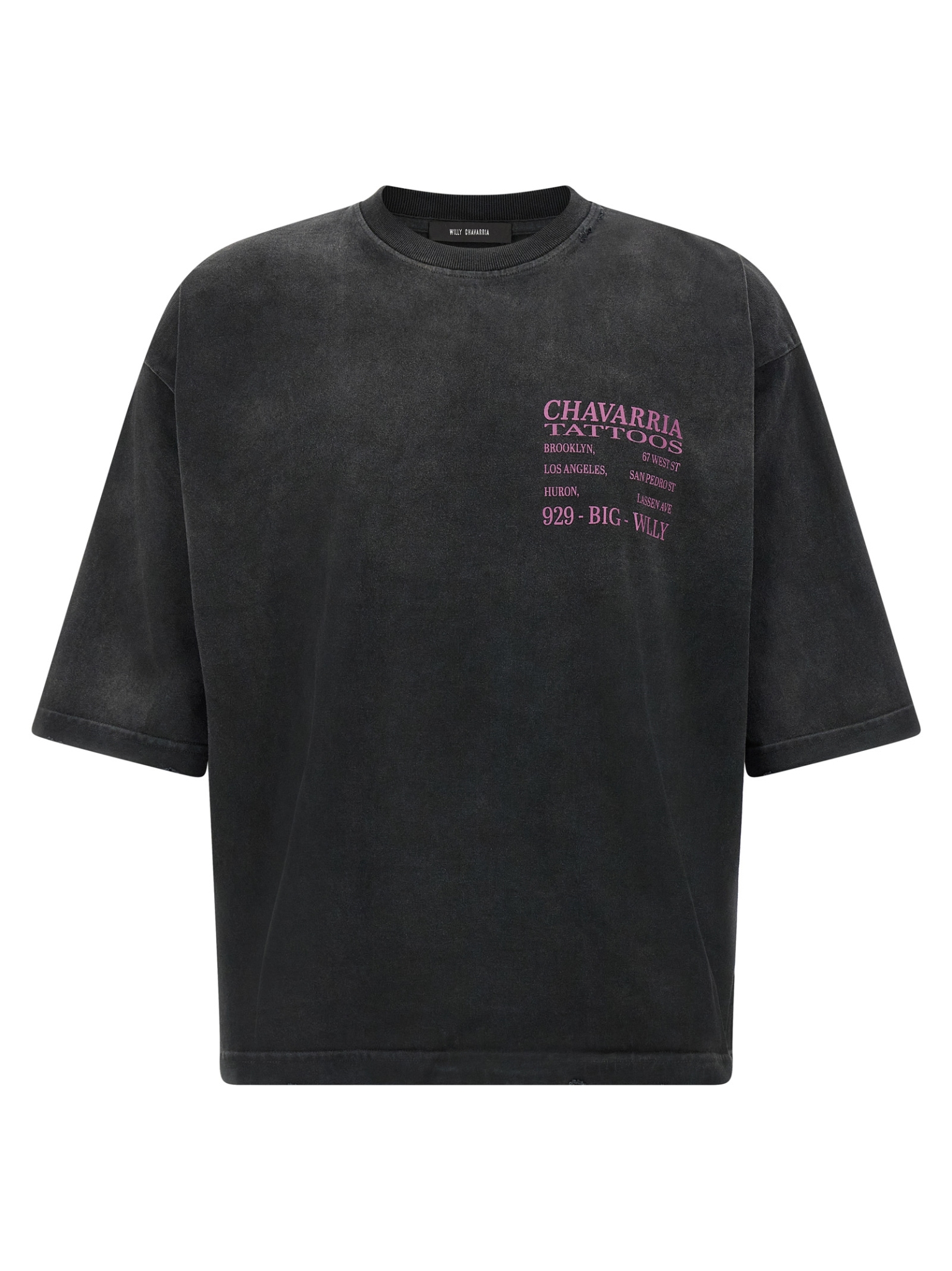 [Willy Chavarria] T-shirts Short Sleeve SS26 WCJSY0178001