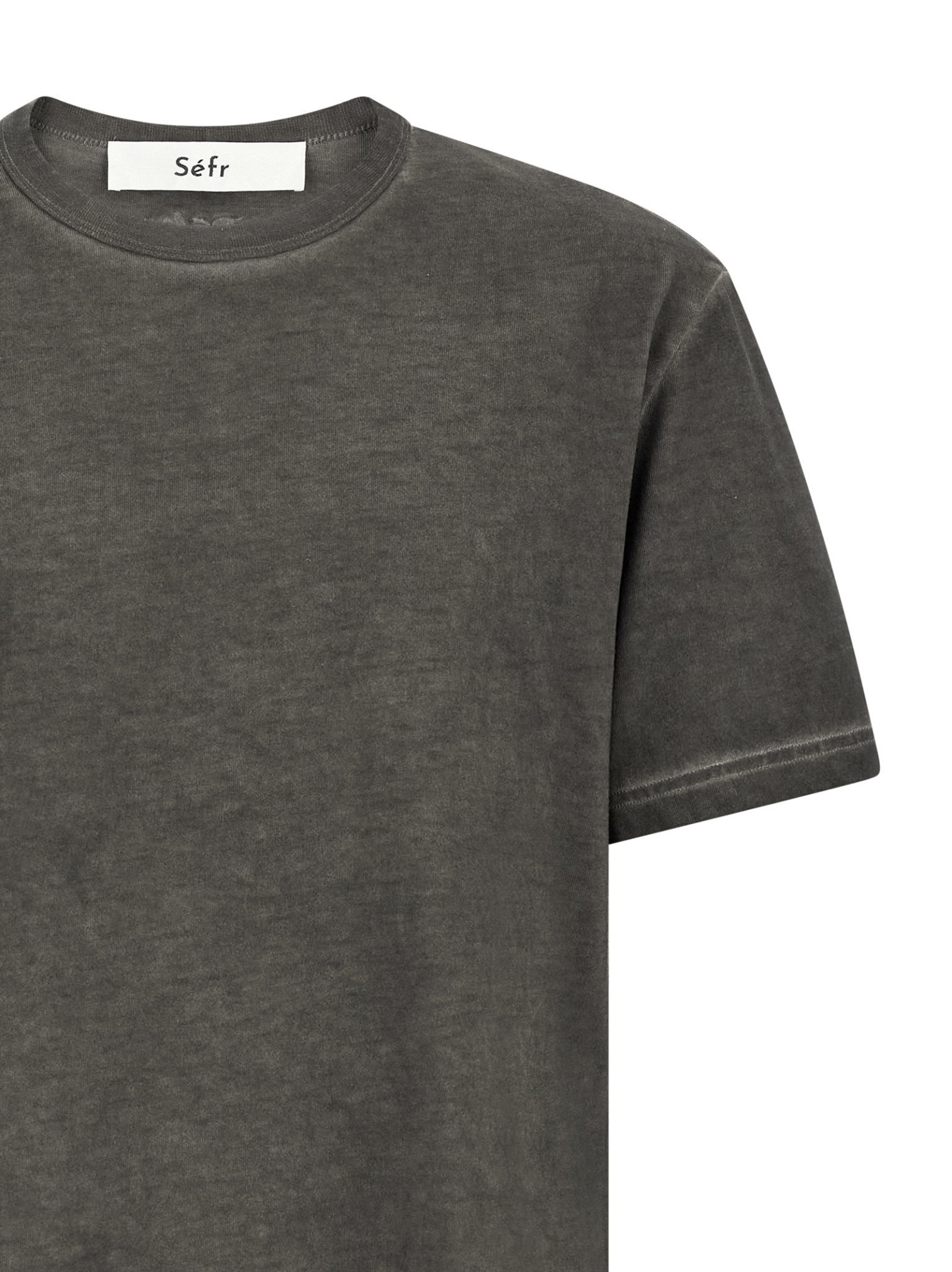 [Sefr] T-shirts Short Sleeve SS26 MFW25MAUROWASHEDBLACK