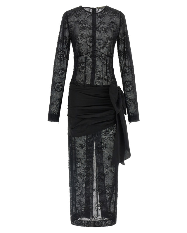 [Alessandra Rich] Long sleeve dress SS26 FABX4274P21010900