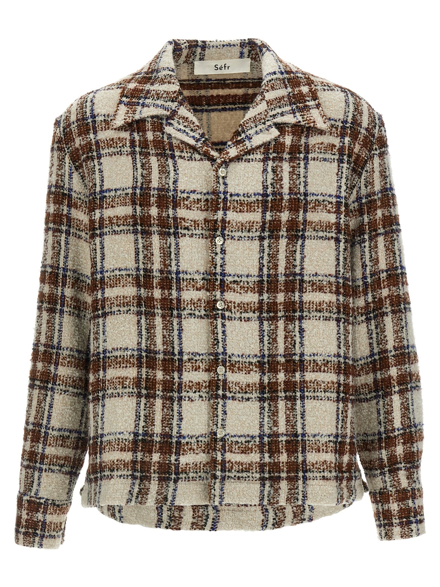 [Sefr] Shirts Long Sleeve SS26 PRESS26OJAIRIVERBENDCHECK