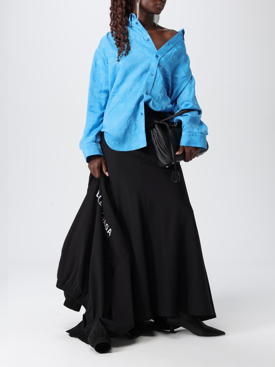 [Balenciaga] Long skirt FW25 850662TJT21 1000
