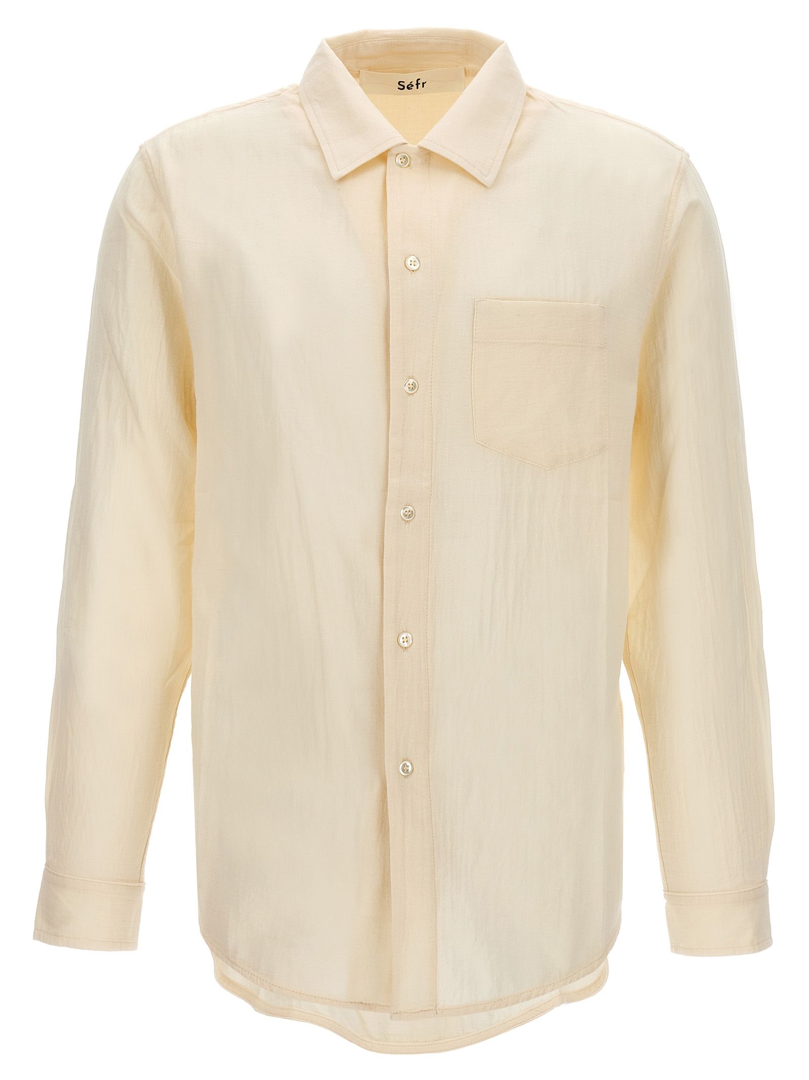 [Sefr] Shirts Long Sleeve SS26 FW23LEOVANILLAWHITE