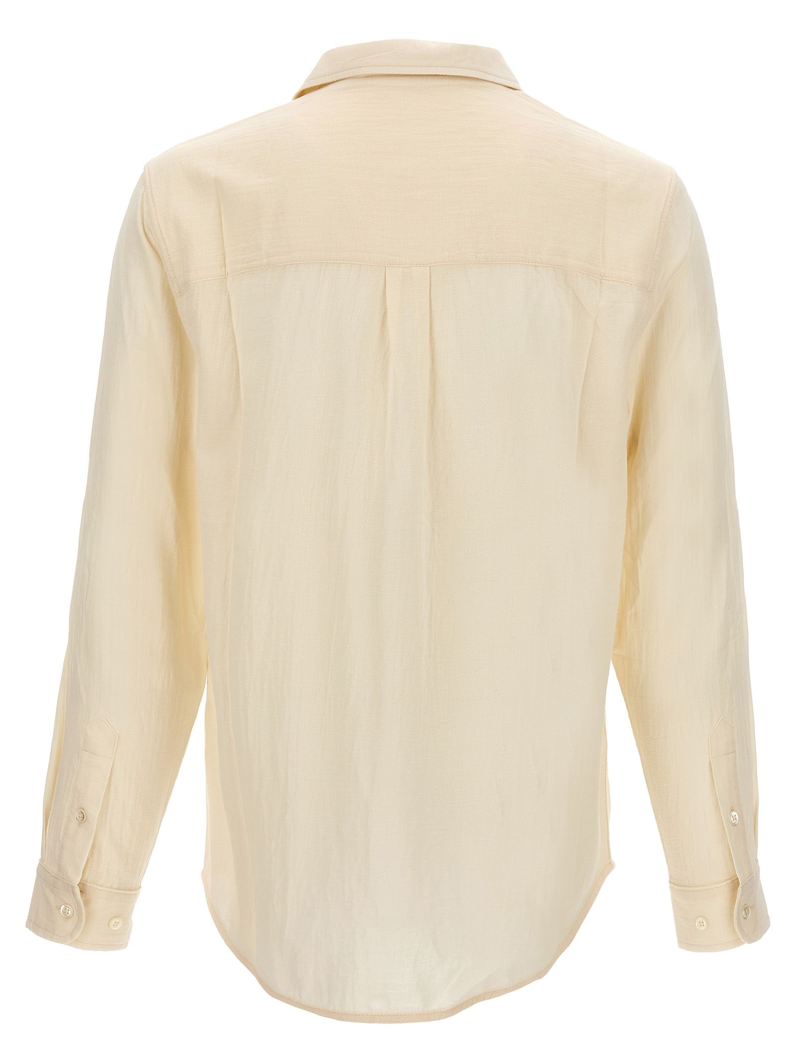 [Sefr] Shirts Long Sleeve SS26 FW23LEOVANILLAWHITE