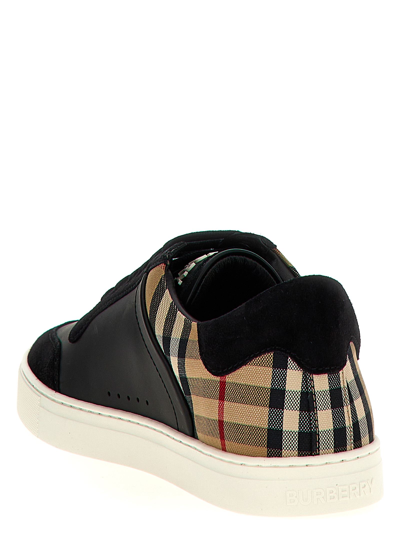 [Burberry] Sneakers FW26 8070818BLACKARBEIGEIPCHK