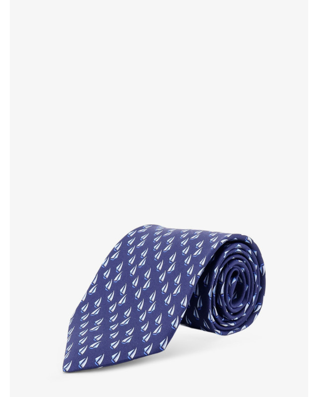 [Ferragamo] Tie FW26 351447794599BLUSCURO