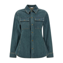 [Burberry] Shirts Long Sleeve SS26 8118497MIDBLUE