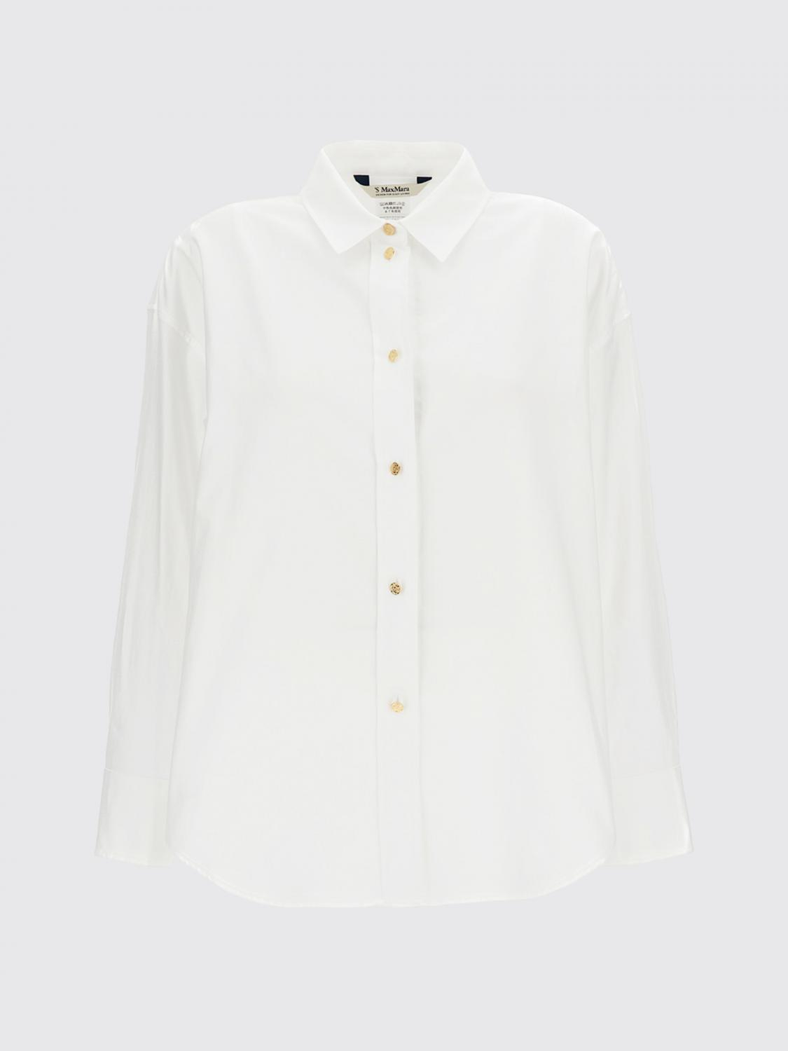 [S Max Mara] Shirts Long Sleeve FW26 2629116051600 002