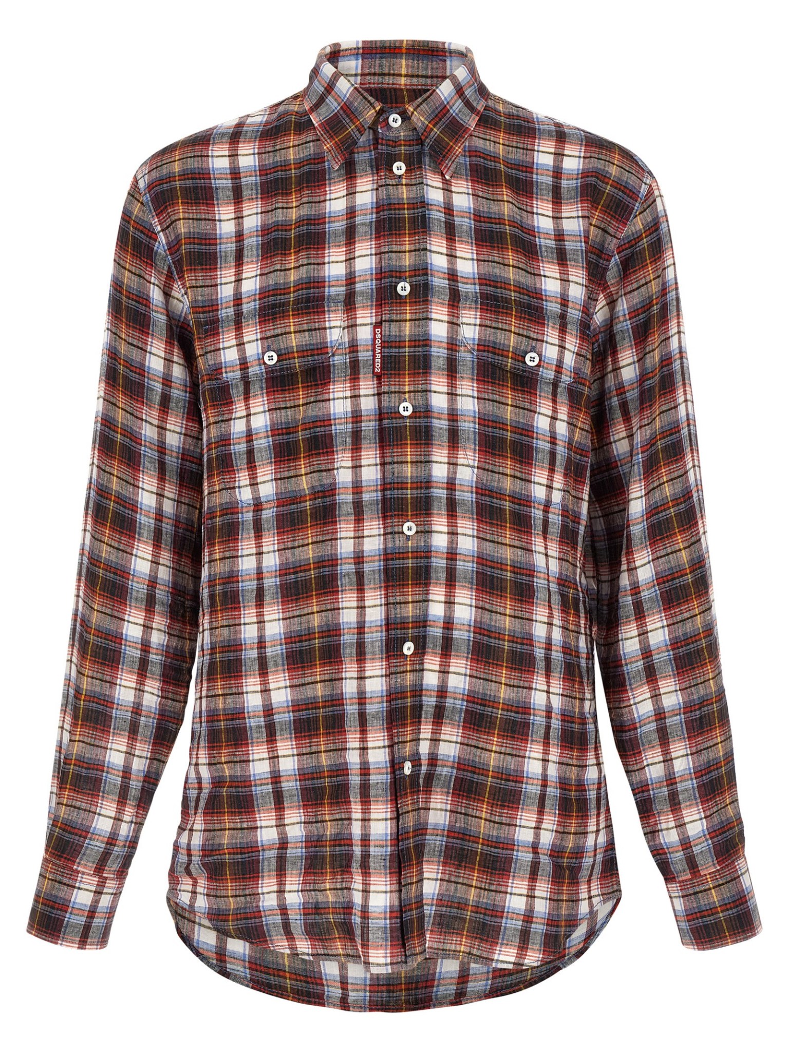 [Dsquared2] Shirts Long Sleeve SS26 S74DM1006D35423002F