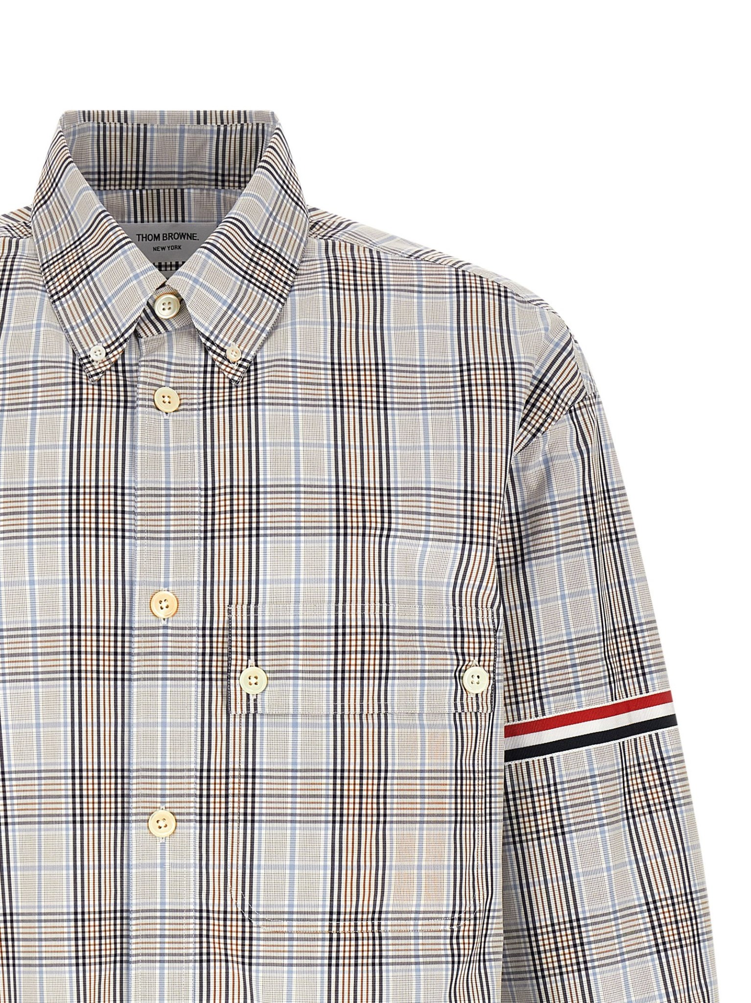 [Thom Browne] Shirts Long Sleeve SS26 MWL430OF1098996