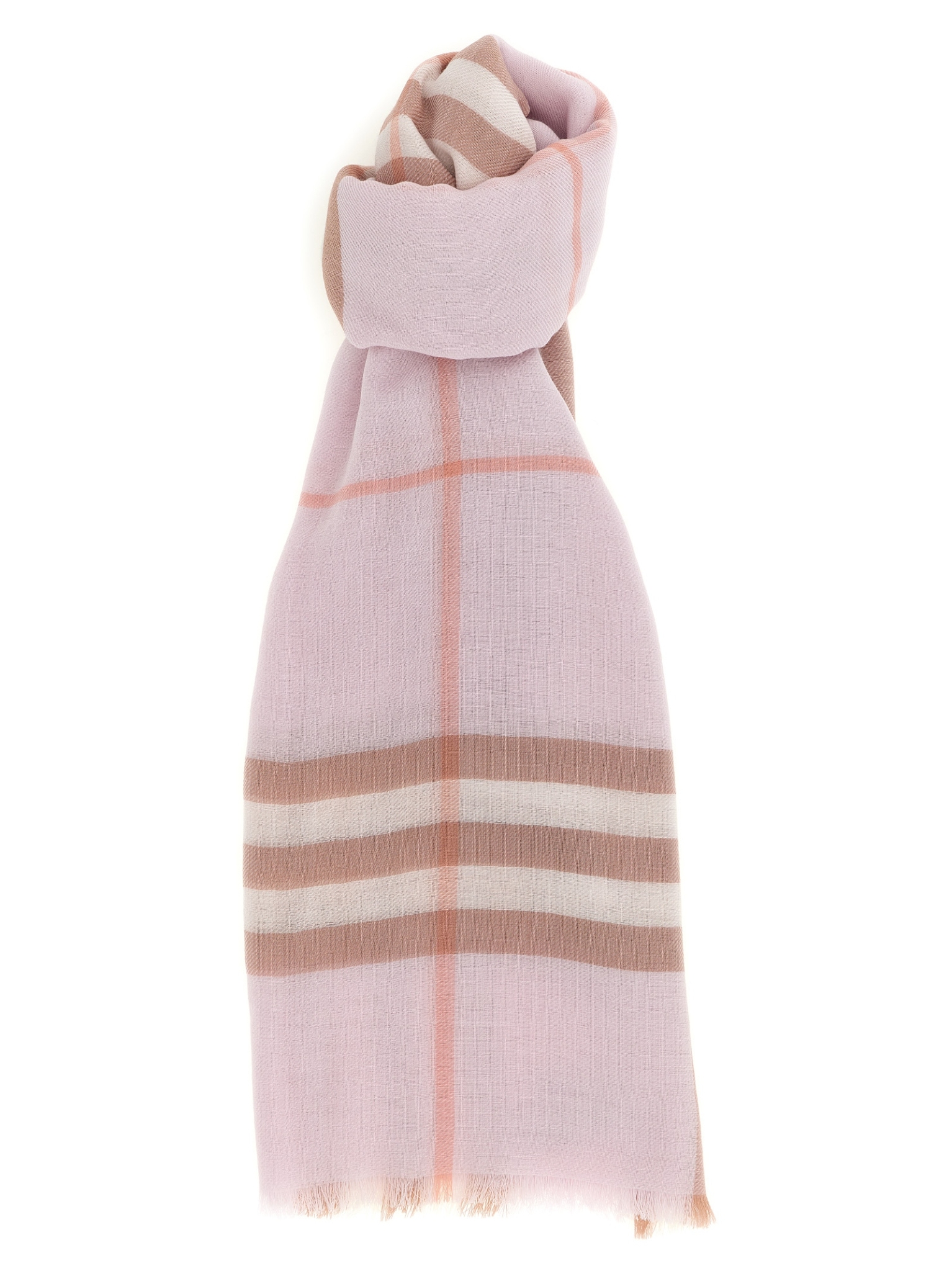 [Burberry] Scarf SS26 8122921QUARTZPINK