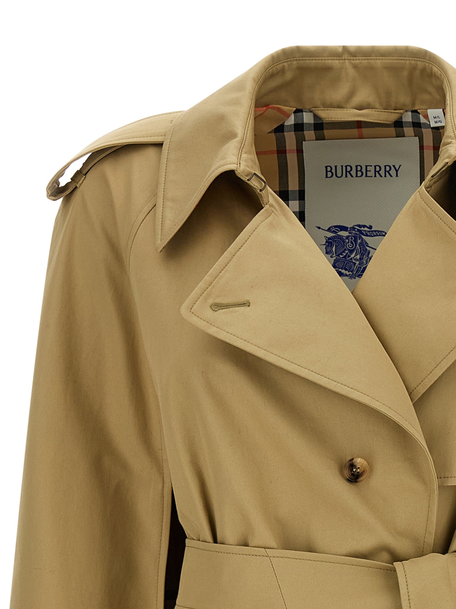 [Burberry] Cape SS26 8121150BEIGE