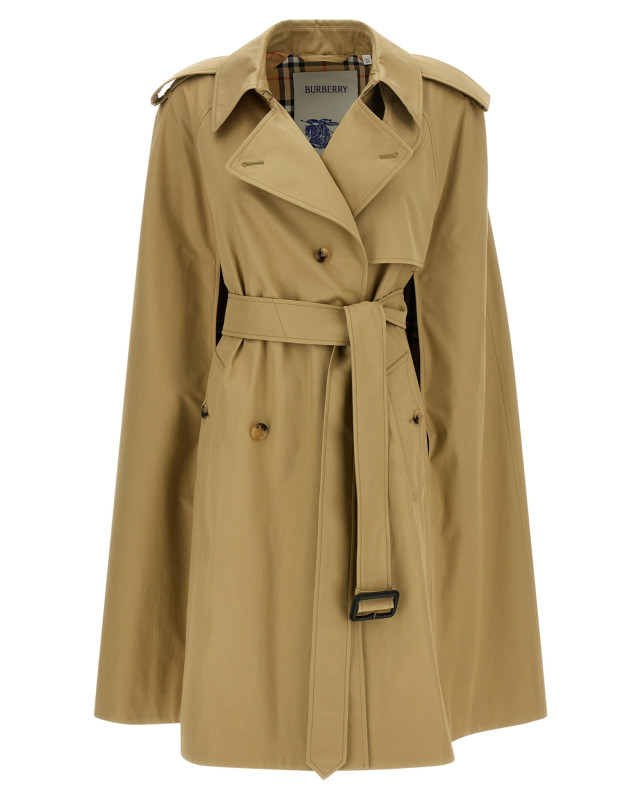 [Burberry] Cape SS26 8121150BEIGE
