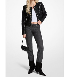 [Michael Kors] Tweed jacket FW25 MF510CAJSD