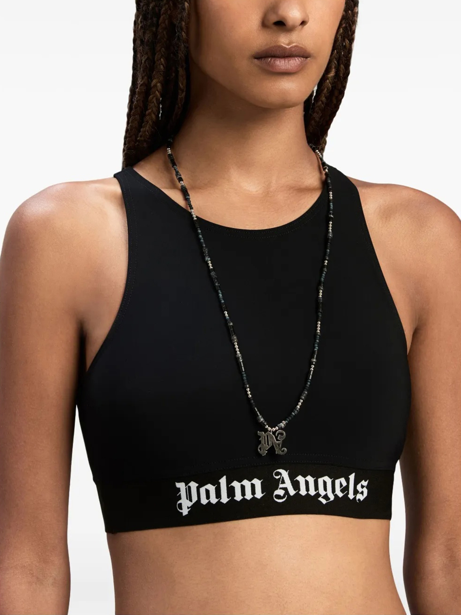 [Palm Angels] Tank top FW25 PWVO024C99FAB001