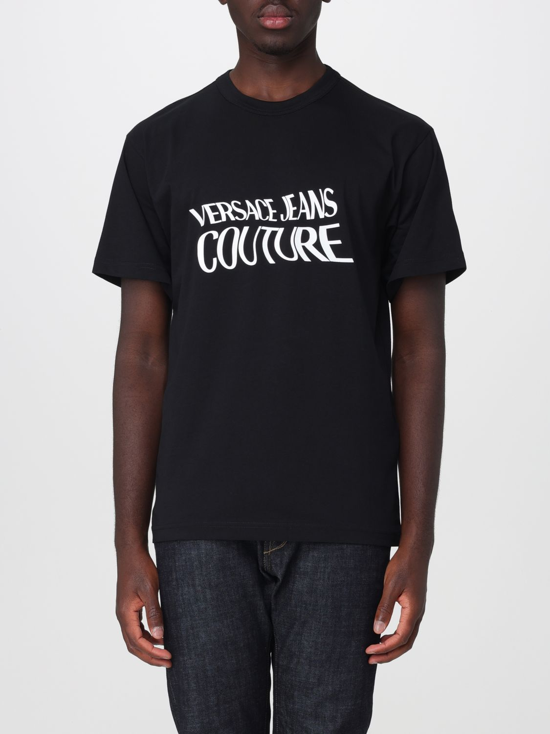 [VERSACE JEANS COUTURE] T-shirts Short Sleeve SS26 80GAHE04CJ00E 899