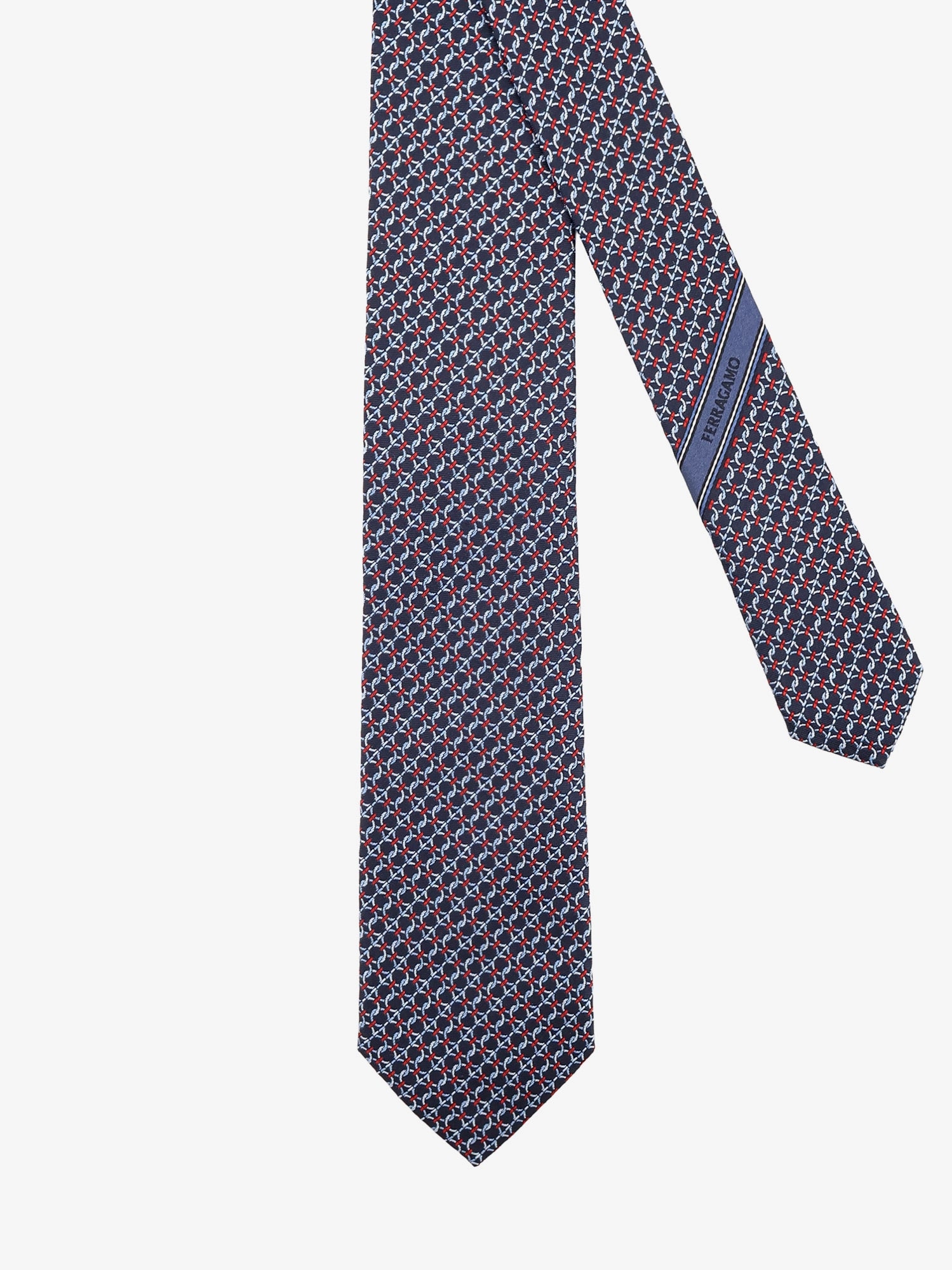 [Ferragamo] Tie FW26 351420794431BLUSCURO