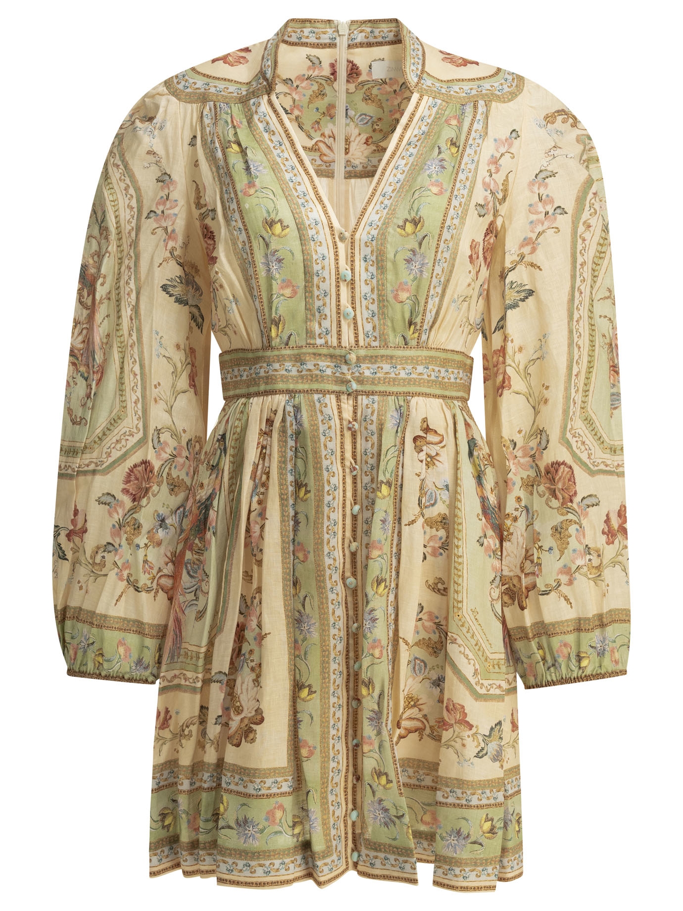 [Zimmermann] Long sleeve dress FW26 0932DSS264SATF