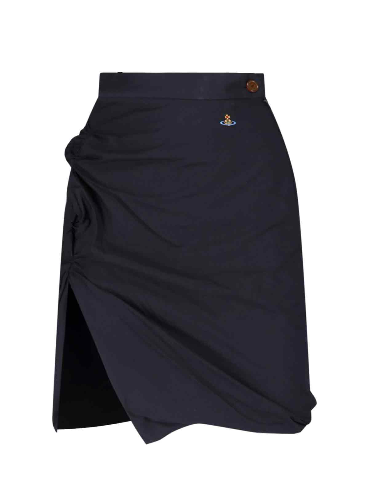 [Vivienne Westwood] Mini skirt FW26 1K010025 W009QN401