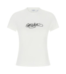 [Off-White] T-shirts Short Sleeve FW26 2FA00411TW102W102