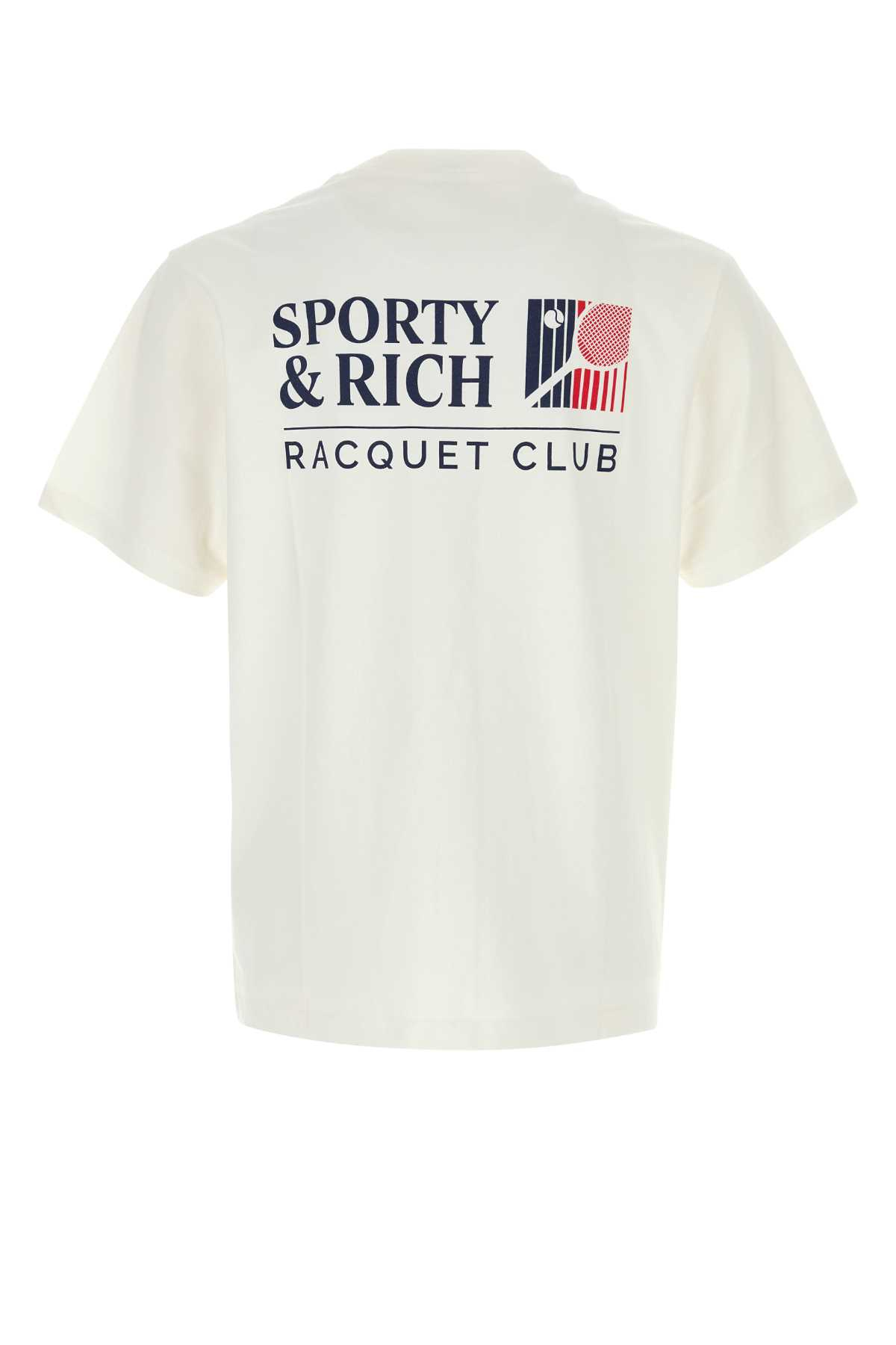 [SPORTY & RICH] T-shirts SS26 TO119710431WH01 WHINAVRUB