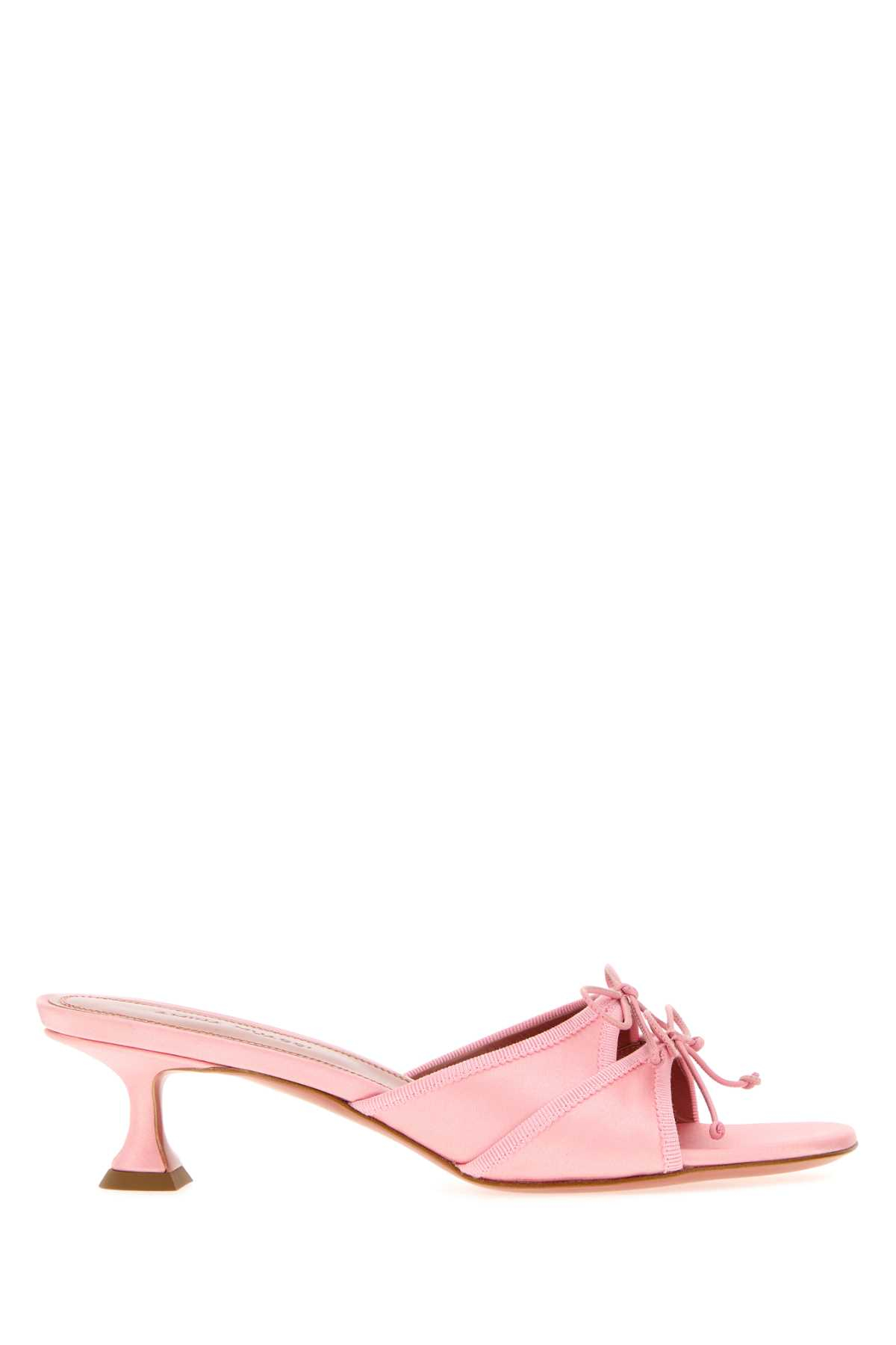 [Amina Muaddi] Sandals SS26 ELEONORASLIPPER45 BABYPINK