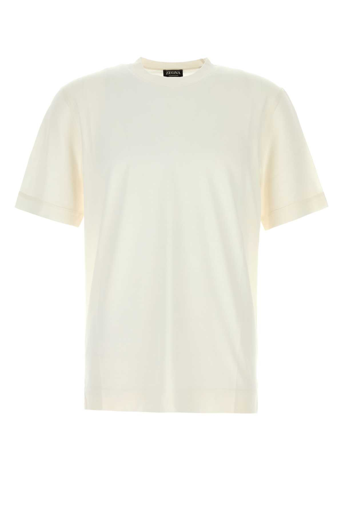 [ZEGNA] T-shirts Short Sleeve SS26 RUH386A3H718 N01