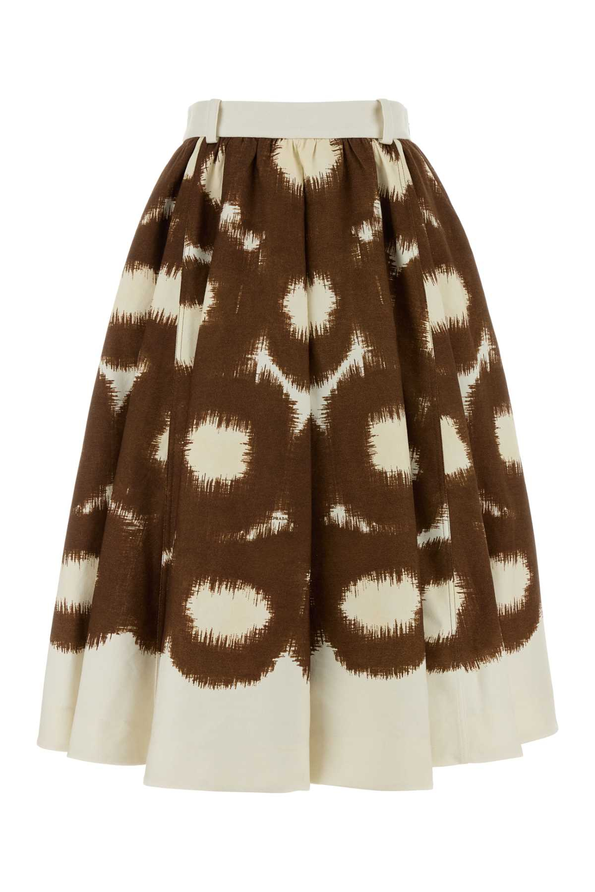 [Prada] Midi skirt SS26 P137WGSOOO187Q F0005