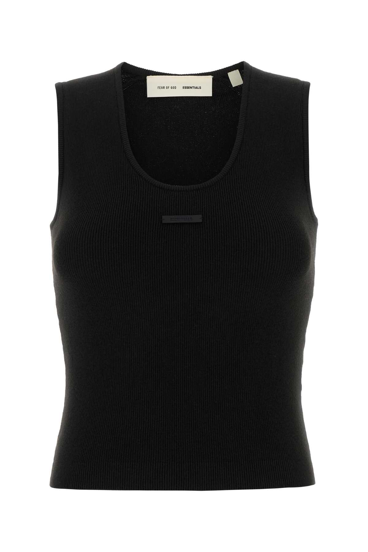 [FEAR OF GOD ESSENTIAL] T-shirts Sleeveless SS26 192HO259241FW VINTAGEBLACK