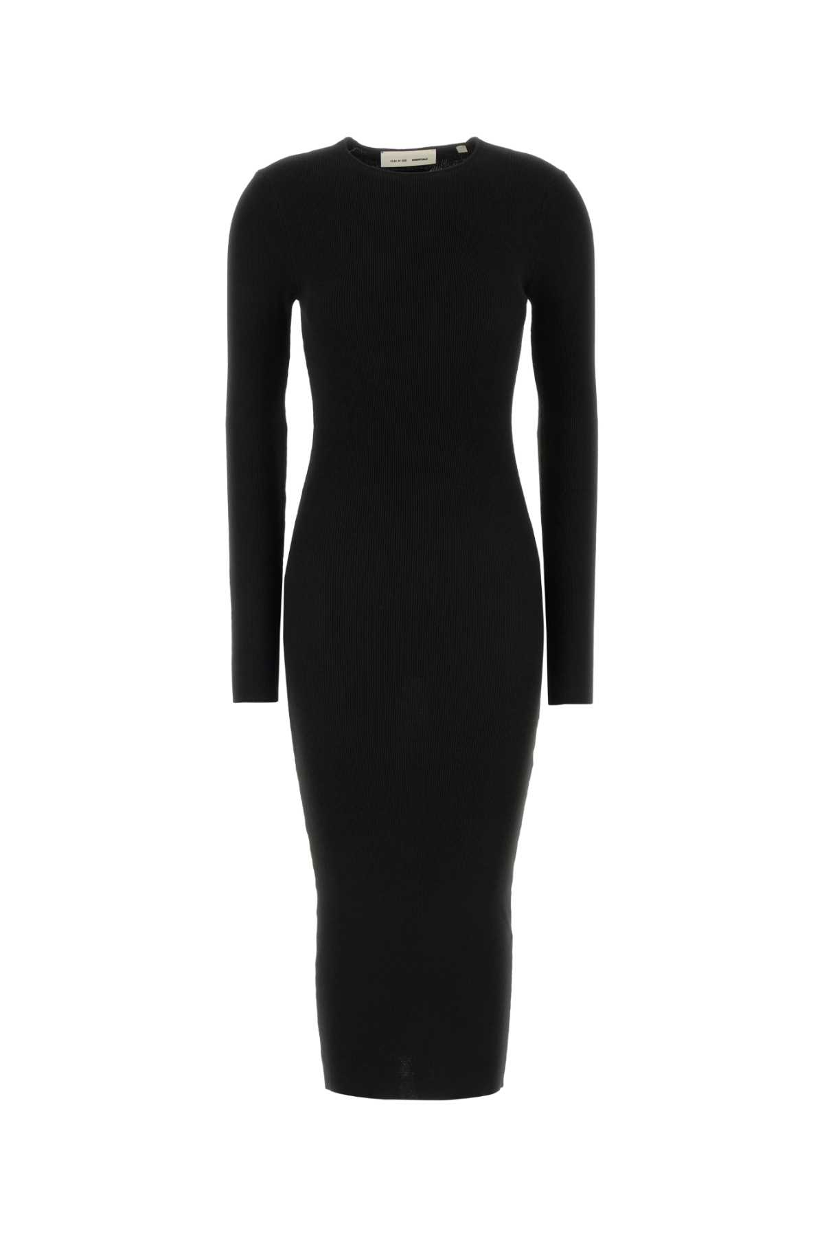 [FEAR OF GOD ESSENTIAL] Long sleeve dress SS26 192HO259021FW VINTAGEBLACK