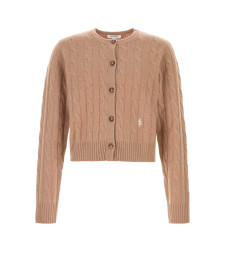 [SPORTY & RICH] Cardigan SS26 CA00365302BE02 CAMEL