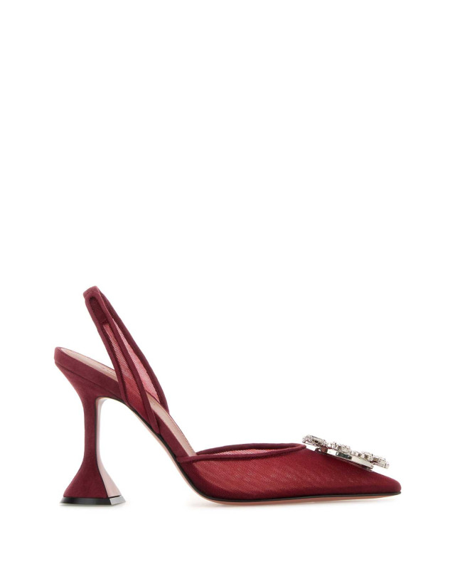 [Amina Muaddi] Sandals SS26 BEGUMMESHSLING RUB95CLHE