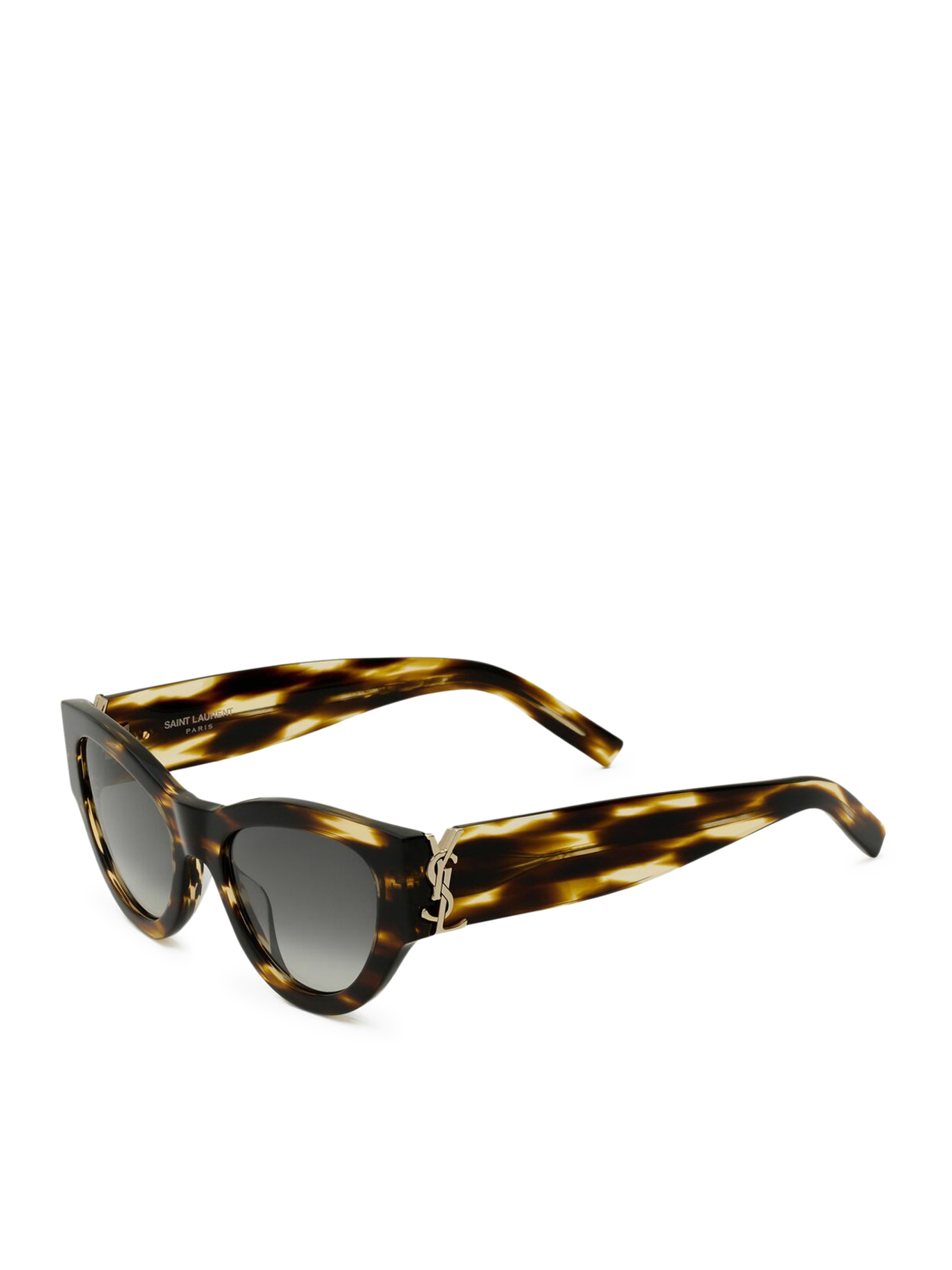 [Saint Laurent] Sunglasses FW26 671762Y99562343 HAVANA GREY