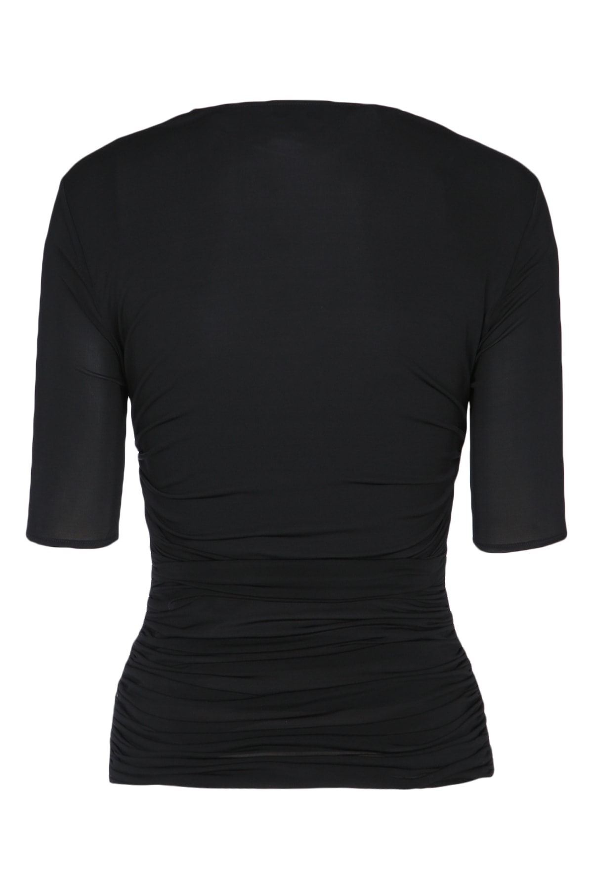 [Alaia] T-shirts Short Sleeve FW25 AA9H1248J050B 995
