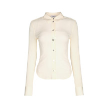 [Alaia] Shirts Long Sleeve FW25 AA9C0985J050B 102